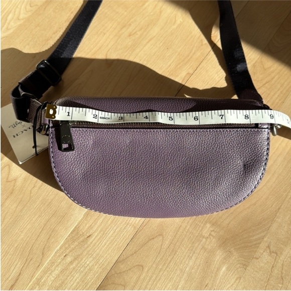 COACH Rexy Limited Edition Purple Messenger Waist bag 💜 Very Rare , BRAND New - Picture 8 of 11